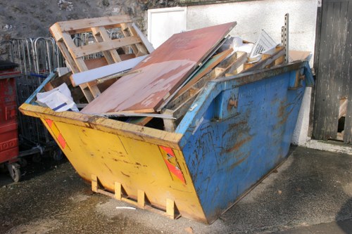 Furniture being donated at a Harlesden center