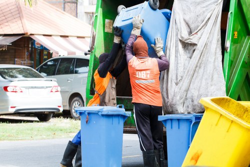 Professional waste clearance team in Harlesden